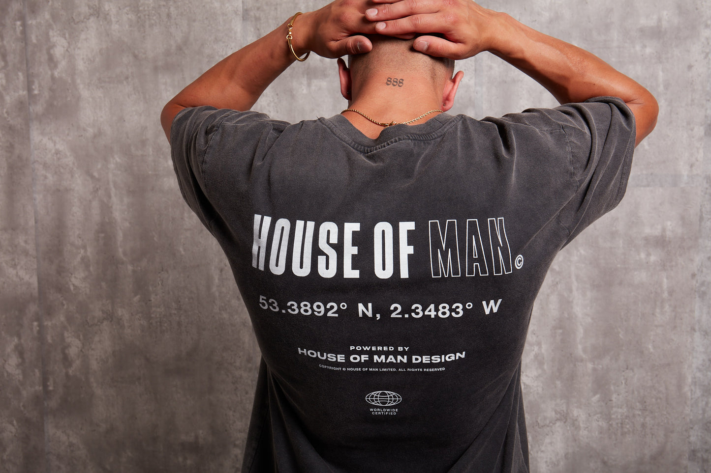 The Coordinate T-Shirt - Washed Grey